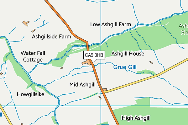 CA9 3HB map - OS VectorMap District (Ordnance Survey)