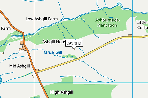 CA9 3HD map - OS VectorMap District (Ordnance Survey)