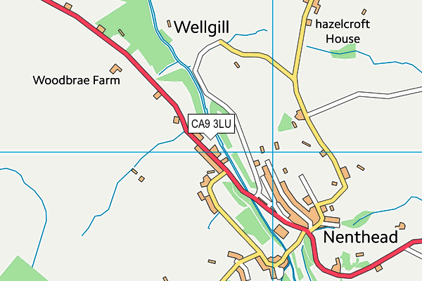 CA9 3LU map - OS VectorMap District (Ordnance Survey)