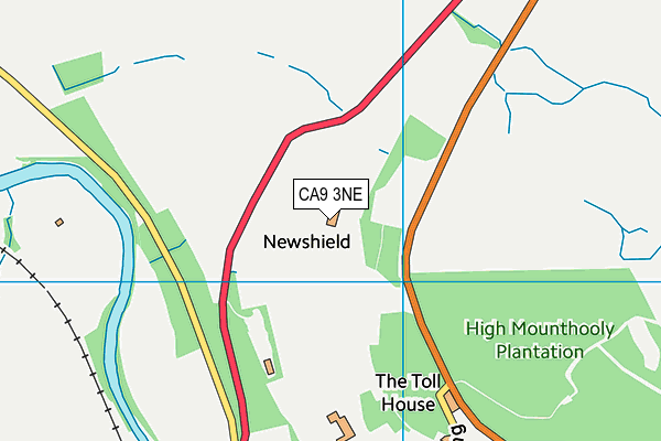 CA9 3NE map - OS VectorMap District (Ordnance Survey)