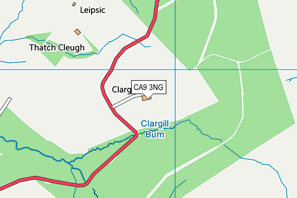 CA9 3NG map - OS VectorMap District (Ordnance Survey)