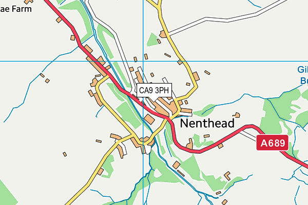 CA9 3PH map - OS VectorMap District (Ordnance Survey)