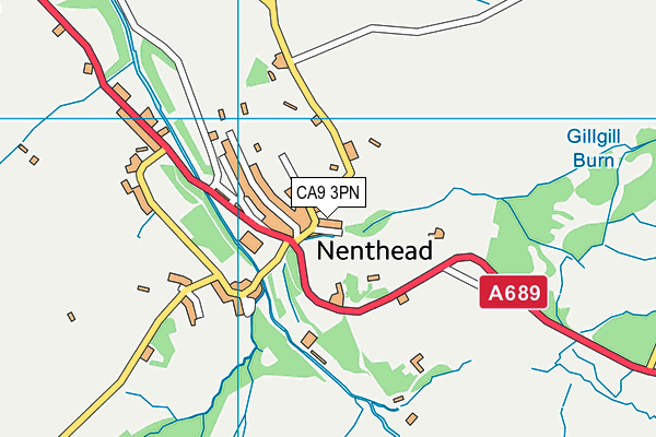 CA9 3PN map - OS VectorMap District (Ordnance Survey)