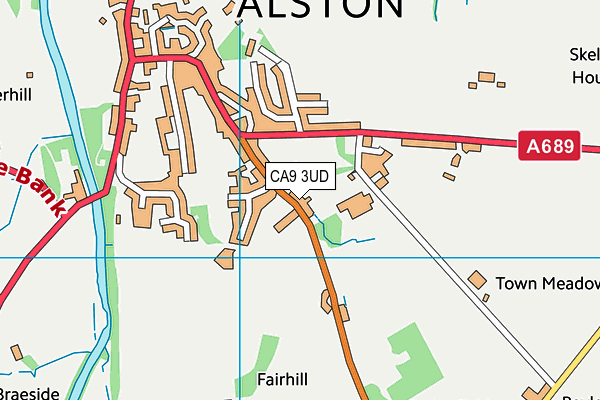 CA9 3UD map - OS VectorMap District (Ordnance Survey)