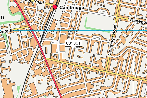 Map of TAXTEK CAMBRIDGE LTD at district scale