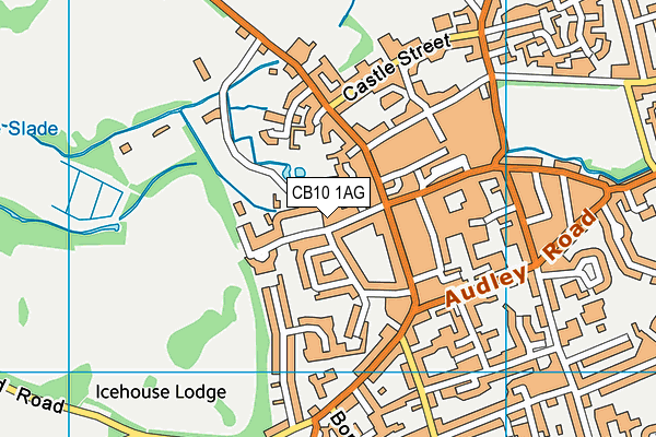 CB10 1AG map - OS VectorMap District (Ordnance Survey)