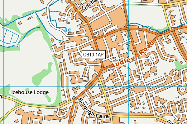 CB10 1AP map - OS VectorMap District (Ordnance Survey)