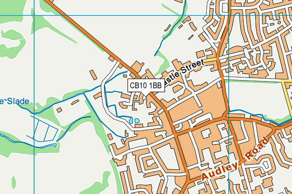 CB10 1BB map - OS VectorMap District (Ordnance Survey)