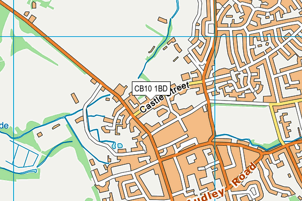 CB10 1BD map - OS VectorMap District (Ordnance Survey)