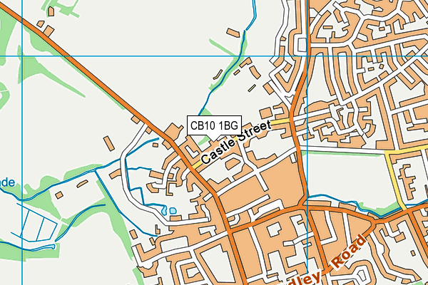 CB10 1BG map - OS VectorMap District (Ordnance Survey)