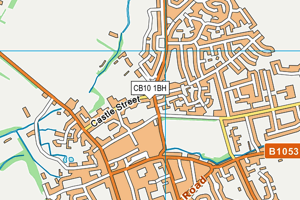 CB10 1BH map - OS VectorMap District (Ordnance Survey)