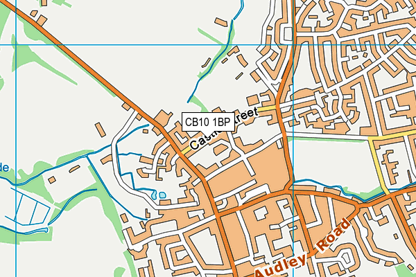 CB10 1BP map - OS VectorMap District (Ordnance Survey)