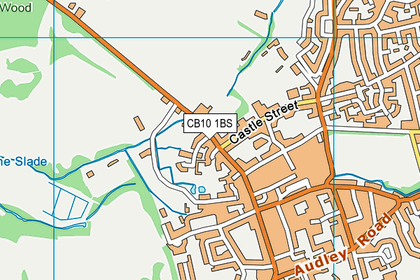 CB10 1BS map - OS VectorMap District (Ordnance Survey)