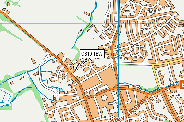 CB10 1BW map - OS VectorMap District (Ordnance Survey)