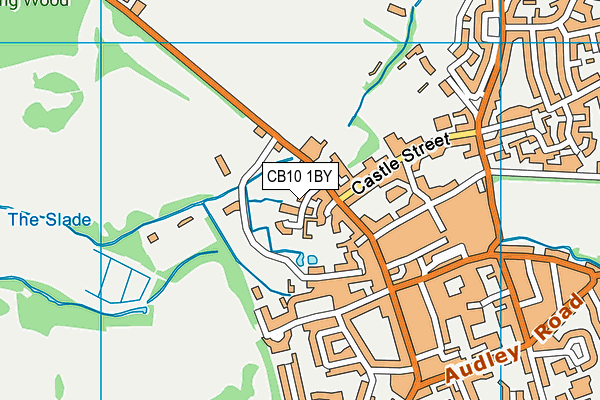 CB10 1BY map - OS VectorMap District (Ordnance Survey)