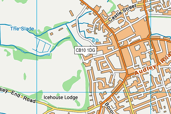 CB10 1DG map - OS VectorMap District (Ordnance Survey)