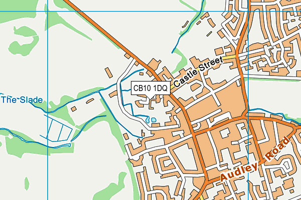 CB10 1DQ map - OS VectorMap District (Ordnance Survey)