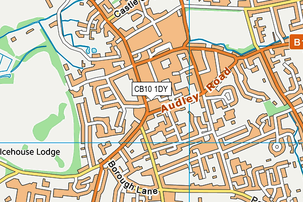CB10 1DY map - OS VectorMap District (Ordnance Survey)
