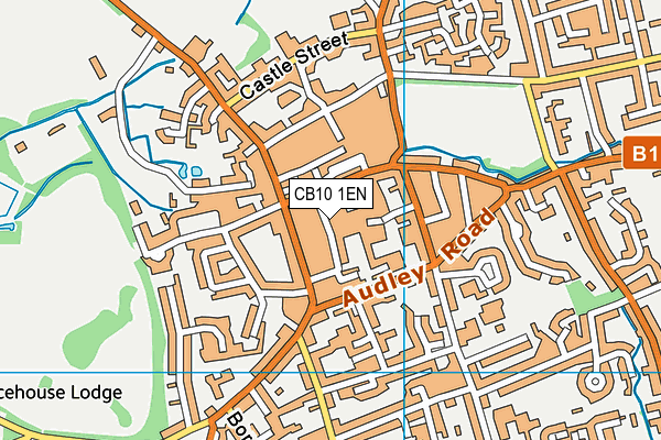 CB10 1EN map - OS VectorMap District (Ordnance Survey)