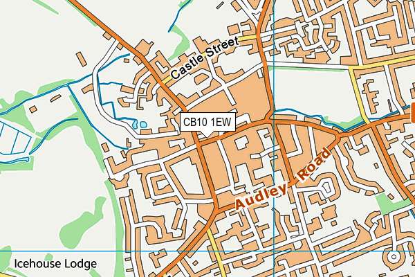 CB10 1EW map - OS VectorMap District (Ordnance Survey)