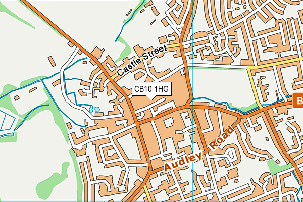 CB10 1HG map - OS VectorMap District (Ordnance Survey)