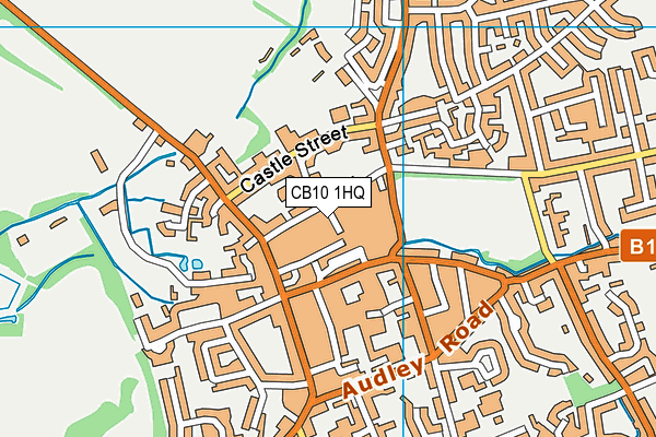 CB10 1HQ map - OS VectorMap District (Ordnance Survey)