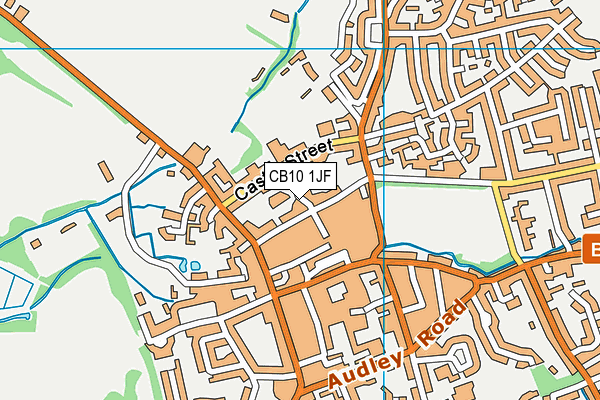 CB10 1JF map - OS VectorMap District (Ordnance Survey)