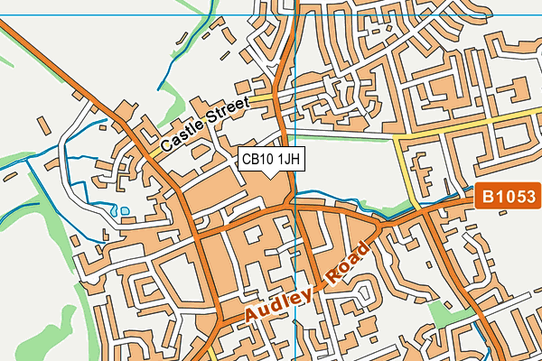 CB10 1JH map - OS VectorMap District (Ordnance Survey)