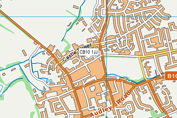 CB10 1JJ map - OS VectorMap District (Ordnance Survey)