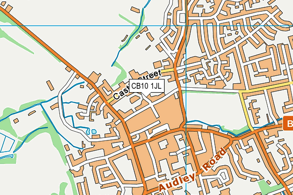 CB10 1JL map - OS VectorMap District (Ordnance Survey)