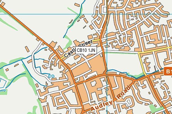 CB10 1JN map - OS VectorMap District (Ordnance Survey)