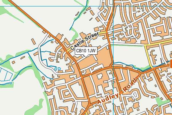 CB10 1JW map - OS VectorMap District (Ordnance Survey)