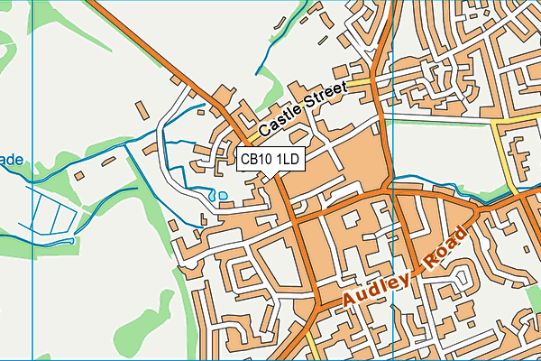 CB10 1LD map - OS VectorMap District (Ordnance Survey)