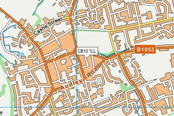 CB10 1LL map - OS VectorMap District (Ordnance Survey)