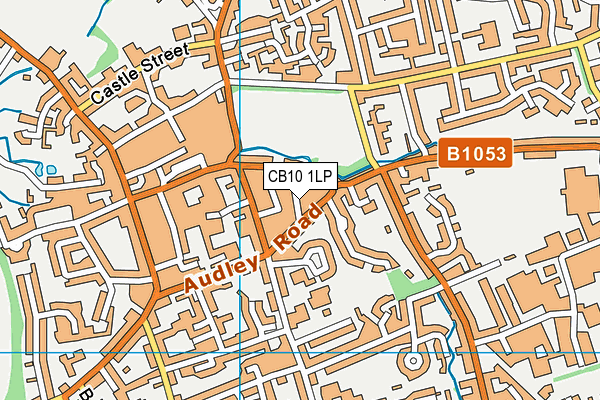 CB10 1LP map - OS VectorMap District (Ordnance Survey)