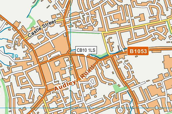 CB10 1LS map - OS VectorMap District (Ordnance Survey)