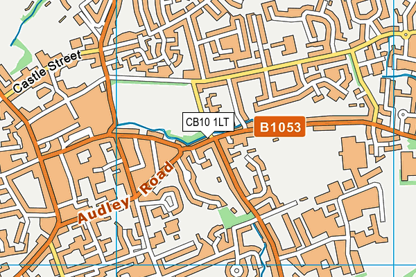 CB10 1LT map - OS VectorMap District (Ordnance Survey)