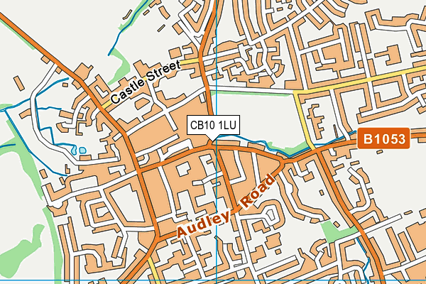 CB10 1LU map - OS VectorMap District (Ordnance Survey)