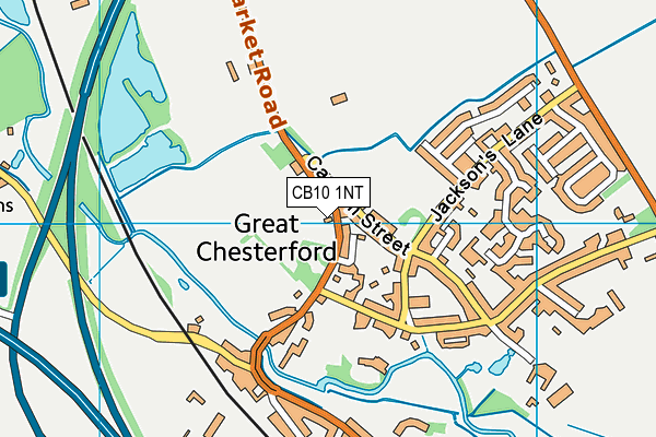 CB10 1NT map - OS VectorMap District (Ordnance Survey)