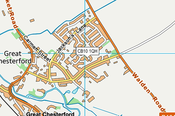 CB10 1QH map - OS VectorMap District (Ordnance Survey)