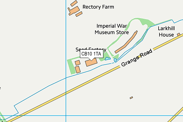 CB10 1TA map - OS VectorMap District (Ordnance Survey)