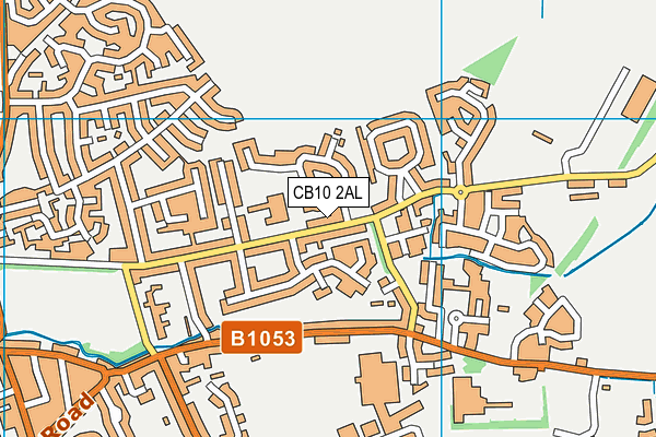 Dame Bradbury School map (CB10 2AL) - OS VectorMap District (Ordnance Survey)