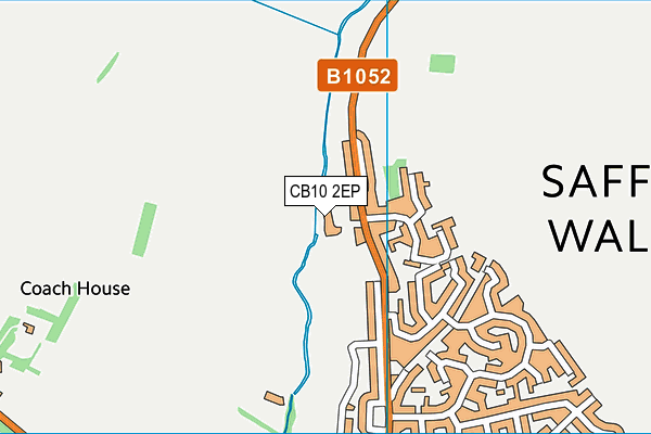 CB10 2EP map - OS VectorMap District (Ordnance Survey)