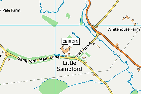 CB10 2FN map - OS VectorMap District (Ordnance Survey)