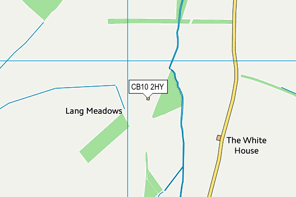 Ashdon Recreation Ground map (CB10 2HY) - OS VectorMap District (Ordnance Survey)