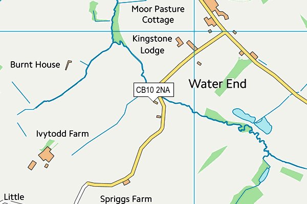 CB10 2NA map - OS VectorMap District (Ordnance Survey)