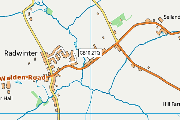 CB10 2TQ map - OS VectorMap District (Ordnance Survey)