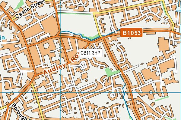 CB11 3HP map - OS VectorMap District (Ordnance Survey)