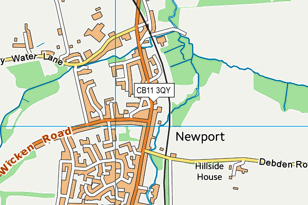 Map of NEWPORT STORES (ESSEX) LIMITED at district scale