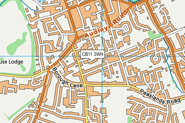 CB11 3WH map - OS VectorMap District (Ordnance Survey)